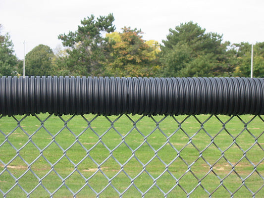 100' Roll Fence Crown - BLACK