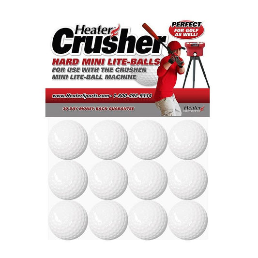 Heater Sports Crusher Soft Yellow Mini-Balls (24 Pack) CR11