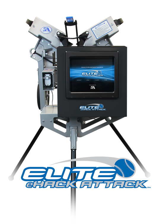 Elite eHack Attack Baseball Pitching Machine