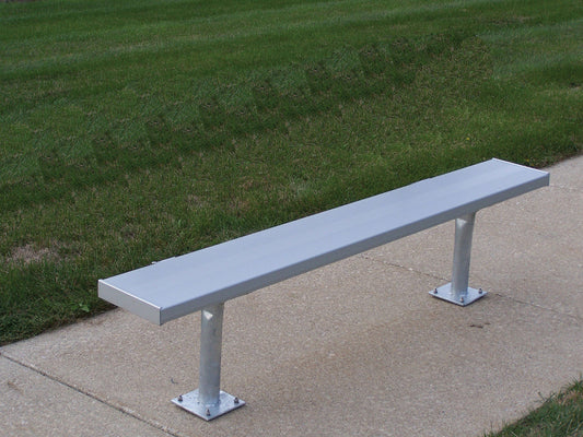 15' Surface Mount Team Bench