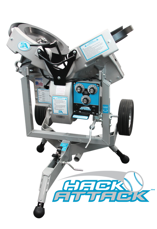 Hack Attack Softball Pitching Machine, 90V