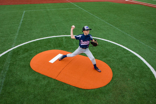6" Two-Piece Youth Portable Pitching Game Mound