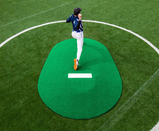 8" One-Piece Portable Pitching Game Mound